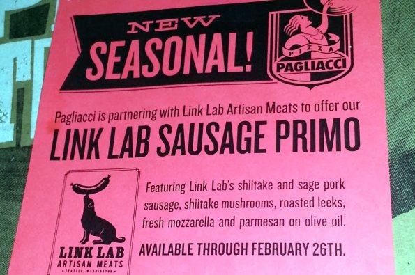 Link Lab's Pizza Special
