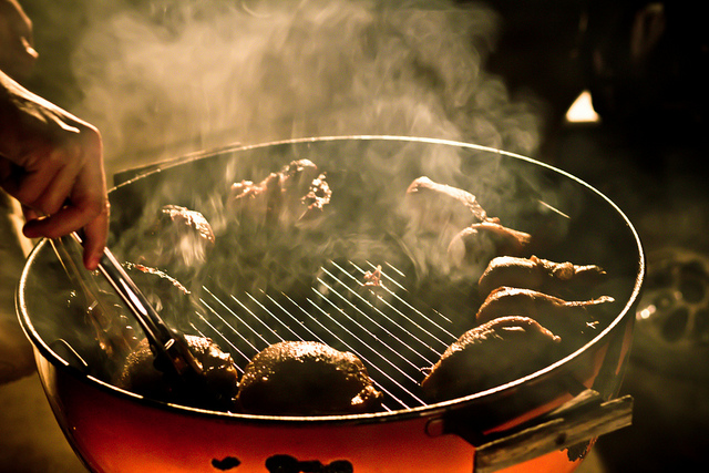 grilled chicken, grilling chicken