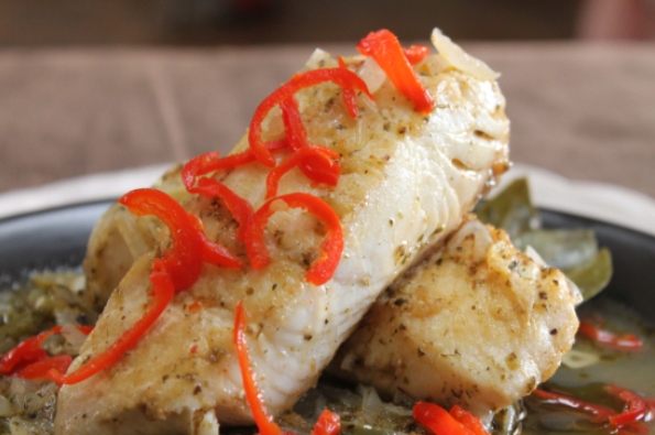 Pacific Seafood Halibut Escabeche