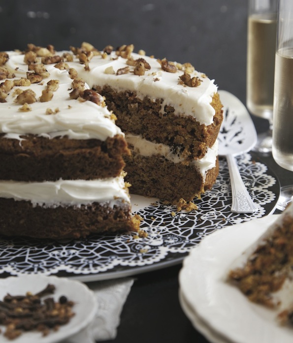 Kashmiri Garam Masala Carrot Cake