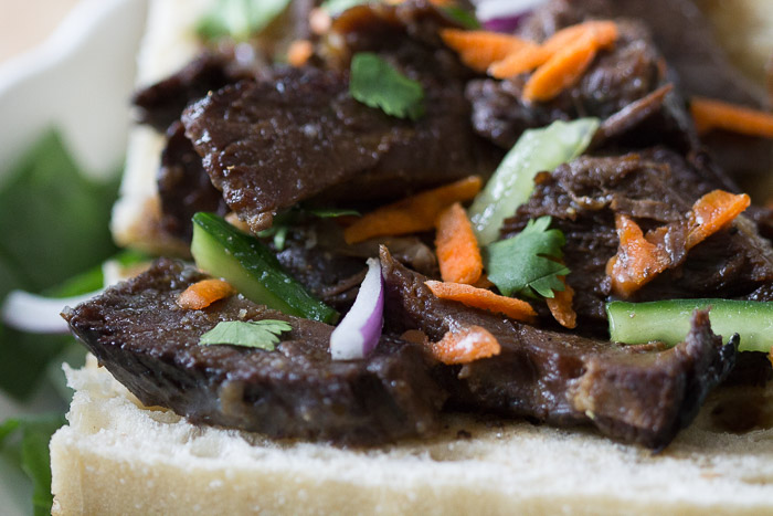 spiced short ribs bahn mi style