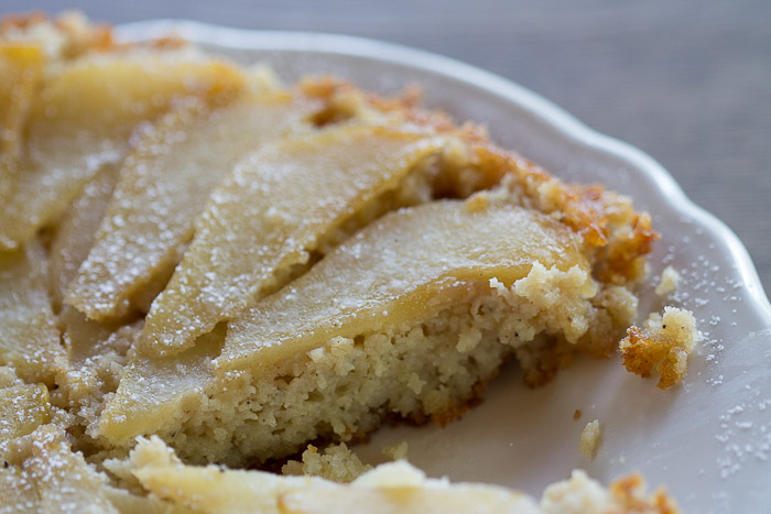 cardamom pear cake