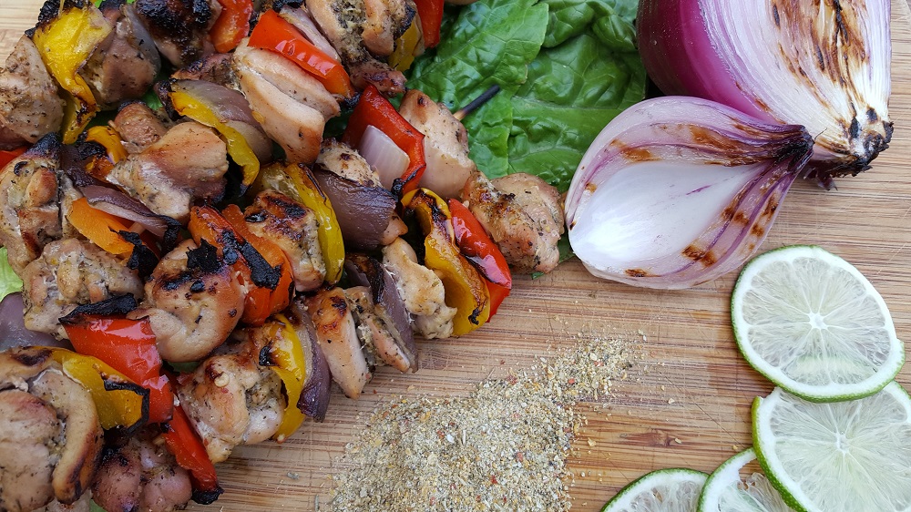 Biscayne Chicken Skewers