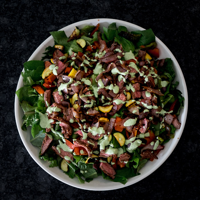 Fajita Steak Salad