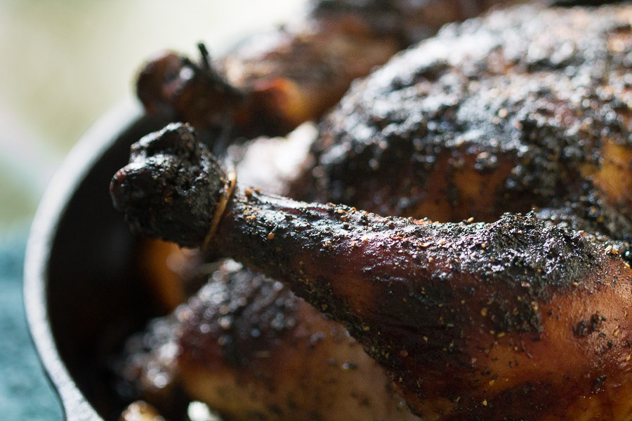 tea rub chicken