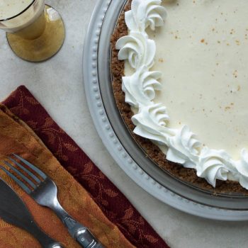 Eggnog Chiffon Pie