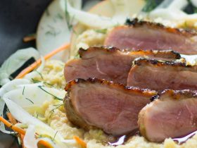 Asian Tea Duck Macro