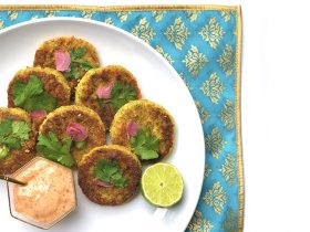 Kala Masala Shrimp Cakes