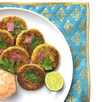 Kala Masala Shrimp Cakes