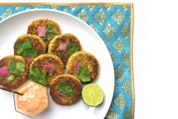 Kala Masala Shrimp Cakes