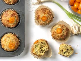 El Greco Zuchini Cheddar Muffins
