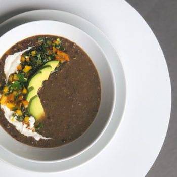 Cuban Style Black Bean Soup