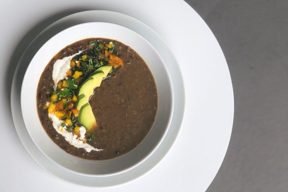 Cuban Style Black Bean Soup