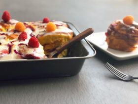 Saffron Raspberry Rolls