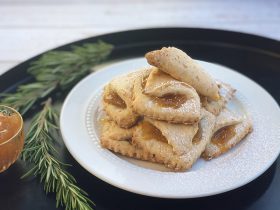 Rosemary Cottage Cheese Cookies