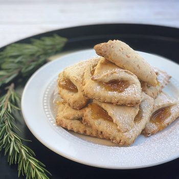 Rosemary Cottage Cheese Cookies