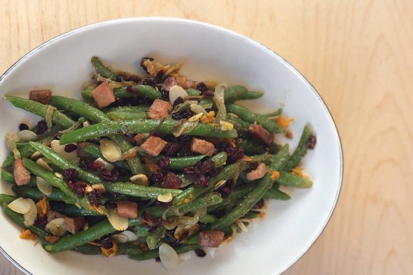 Orange Tarragon Green Beans