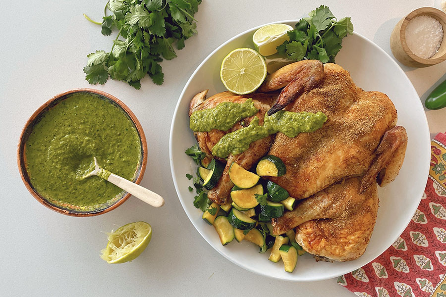 Huacatay Chicken