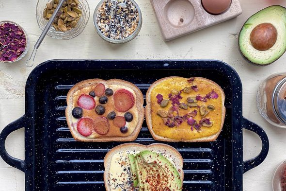 Custard Toast Feast