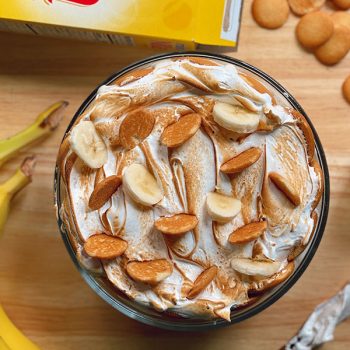 Heavenly banana Pudding Top-Down